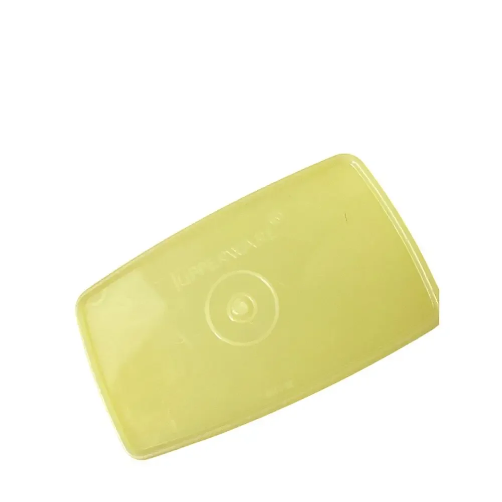 2 VTG Tupperware Yellow Shelf Saver Containers 1243-2 With‎ Lids